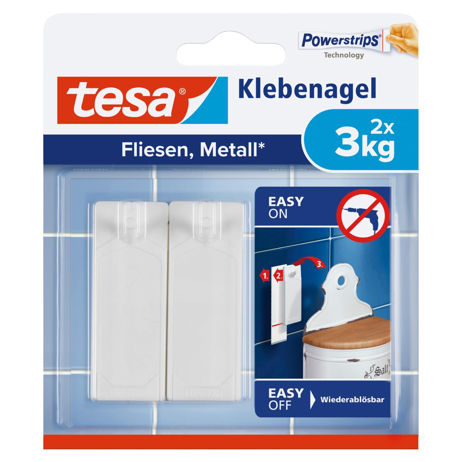 tesa-klebenagel-fliesen-metall-3-kg-e28093-2-ne4gel-inkl-powerstrips image 1