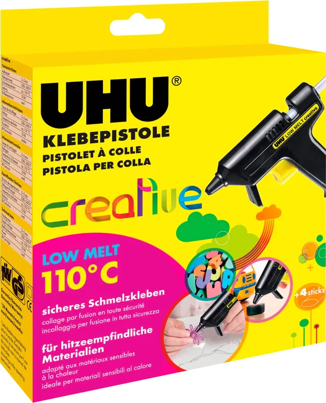 uhu-klebepistole-creative-low-melt-110-c-niedrigtemperatur image 1