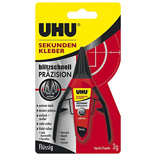 uhu-sekundenkleber-blitzschnell-pr-zision-fl-ssig-3-g-transparent image 8