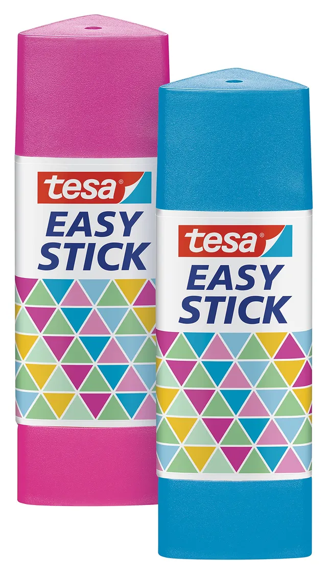 tesa-easy-stick-ecologo-klebestift-2x-12-g-pink-blau image 1