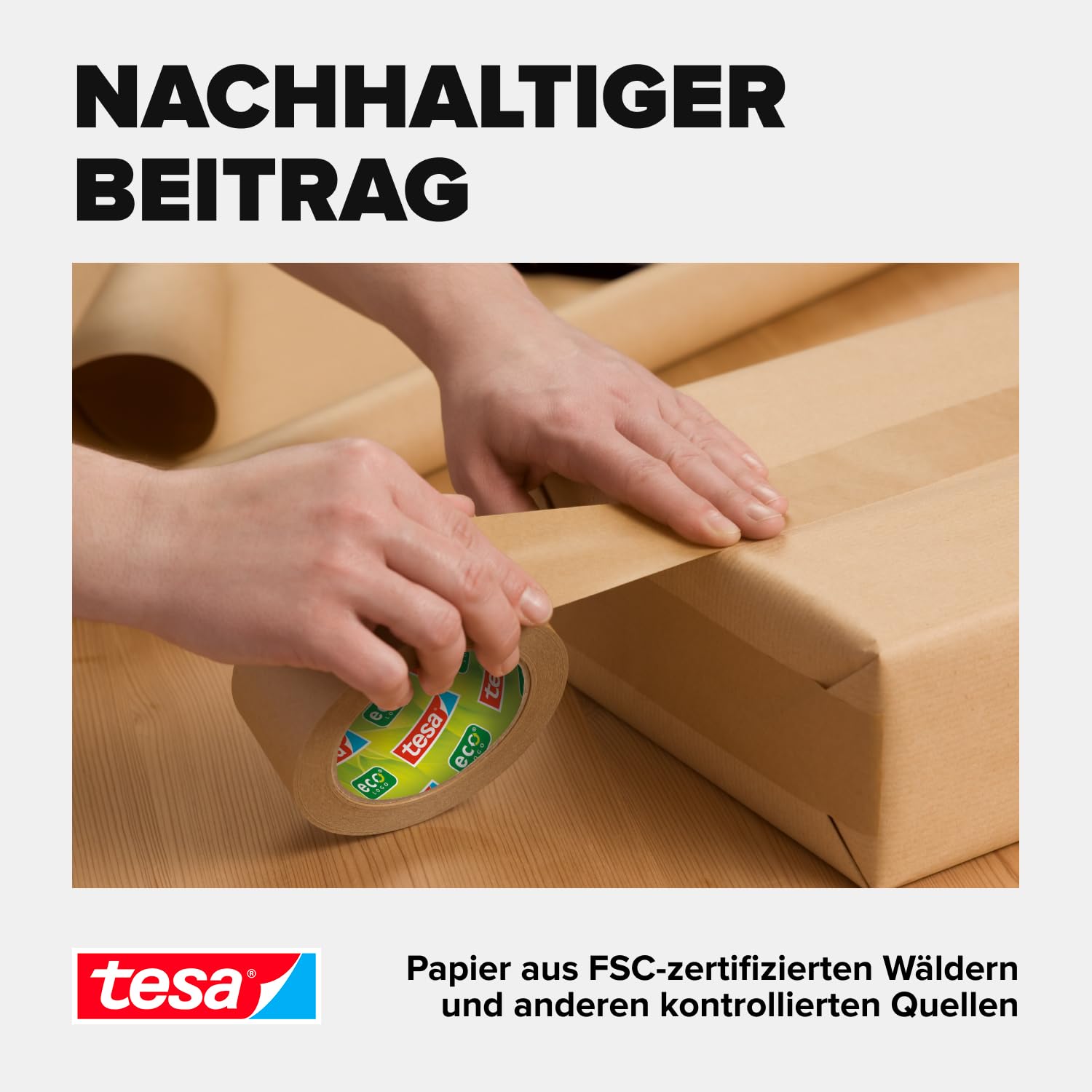 tesa-tesapack-standard-paper-papierklebeband-50-m-x-50-mm-braun image 7