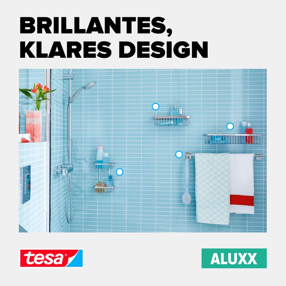tesa-aluxx-badablage-145-x-300-x-87-mm-7-aluminium-verchromt-rostfrei-mit-power- image 7