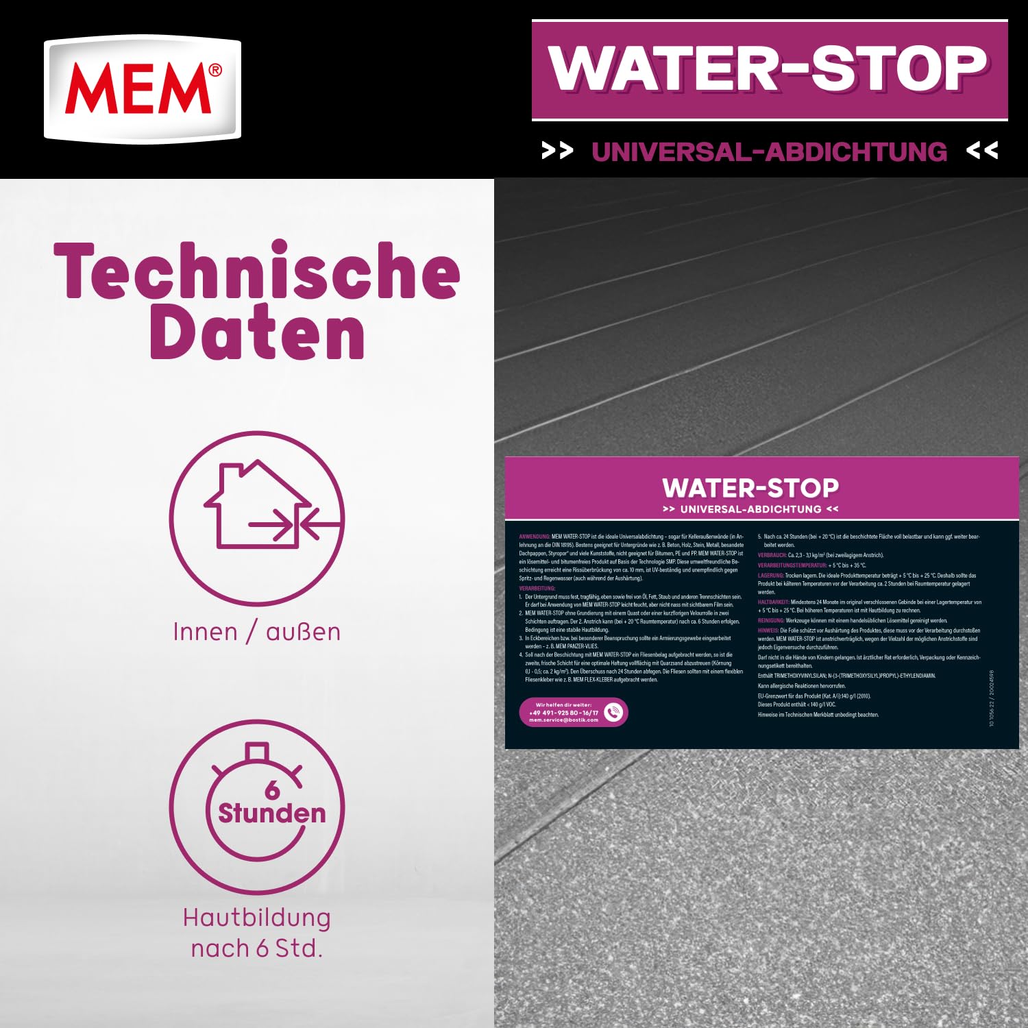 mem-water-stop-universalabdichtung-grau-1-kg-dose image 3