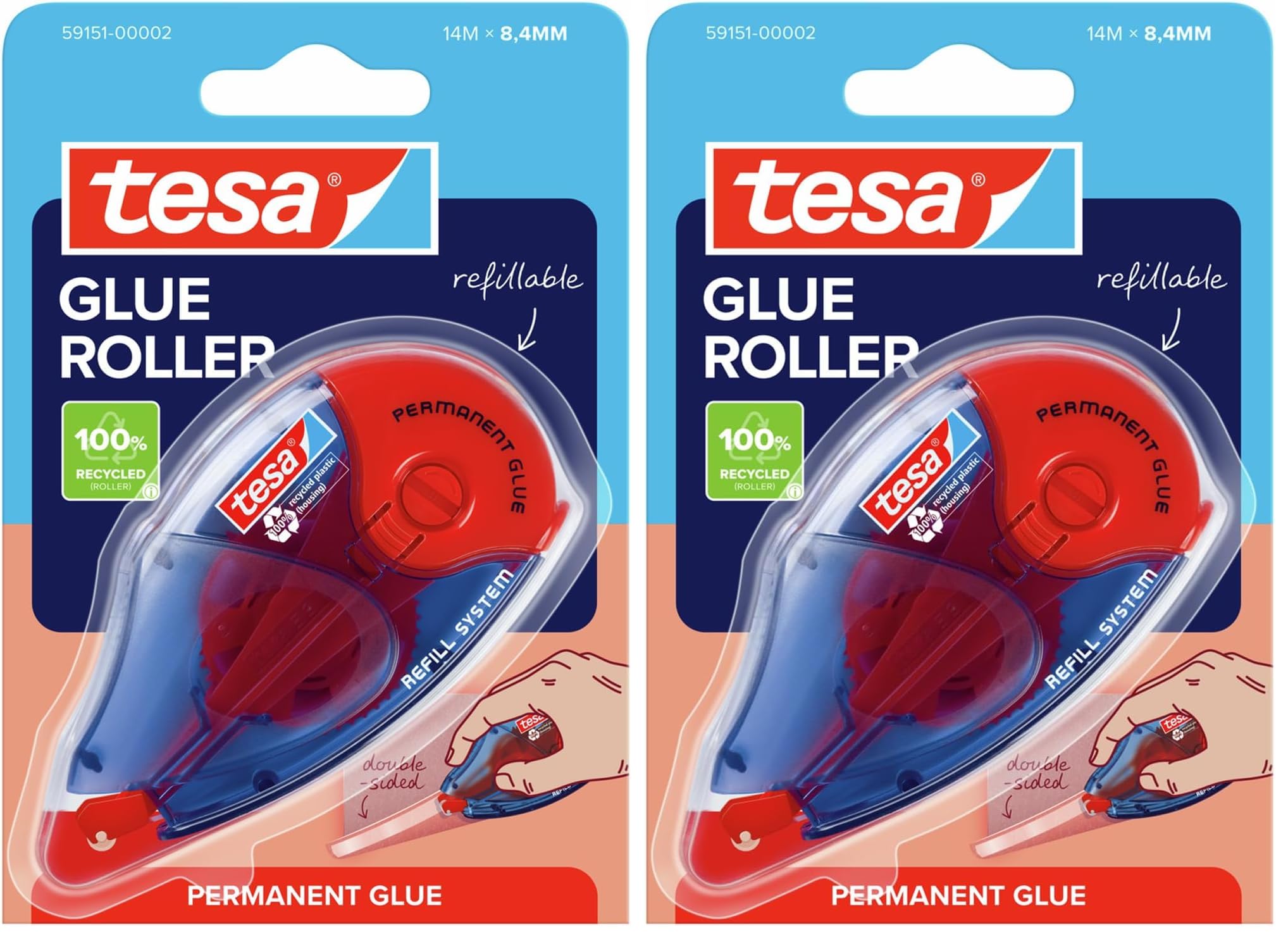 tesa-glue-roller-permanent-kleberoller-14-m-x-8-4-mm image 8
