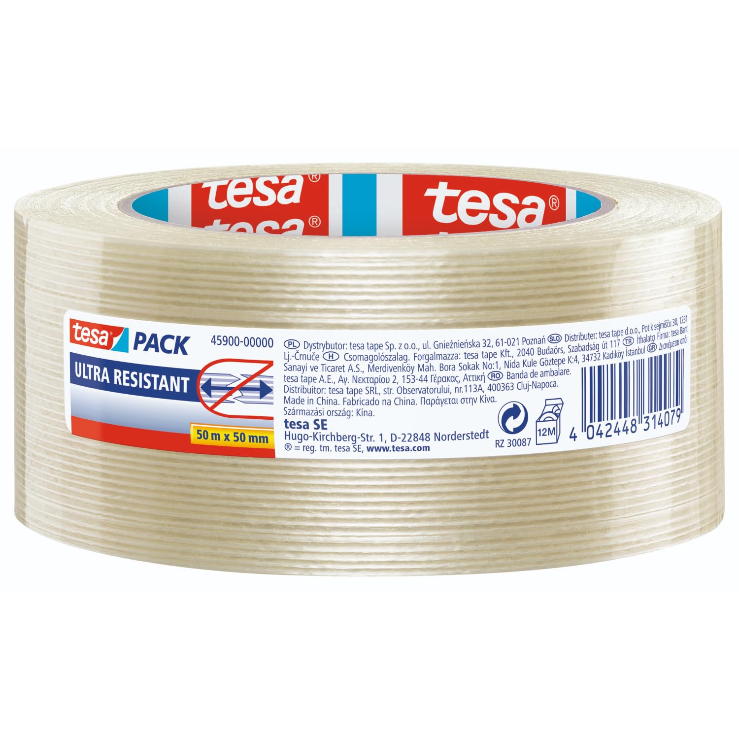 tesapack-ultra-resistant-filamentband-b7-paketband-b7-transparent-b7-50-m-x-50-m image 1
