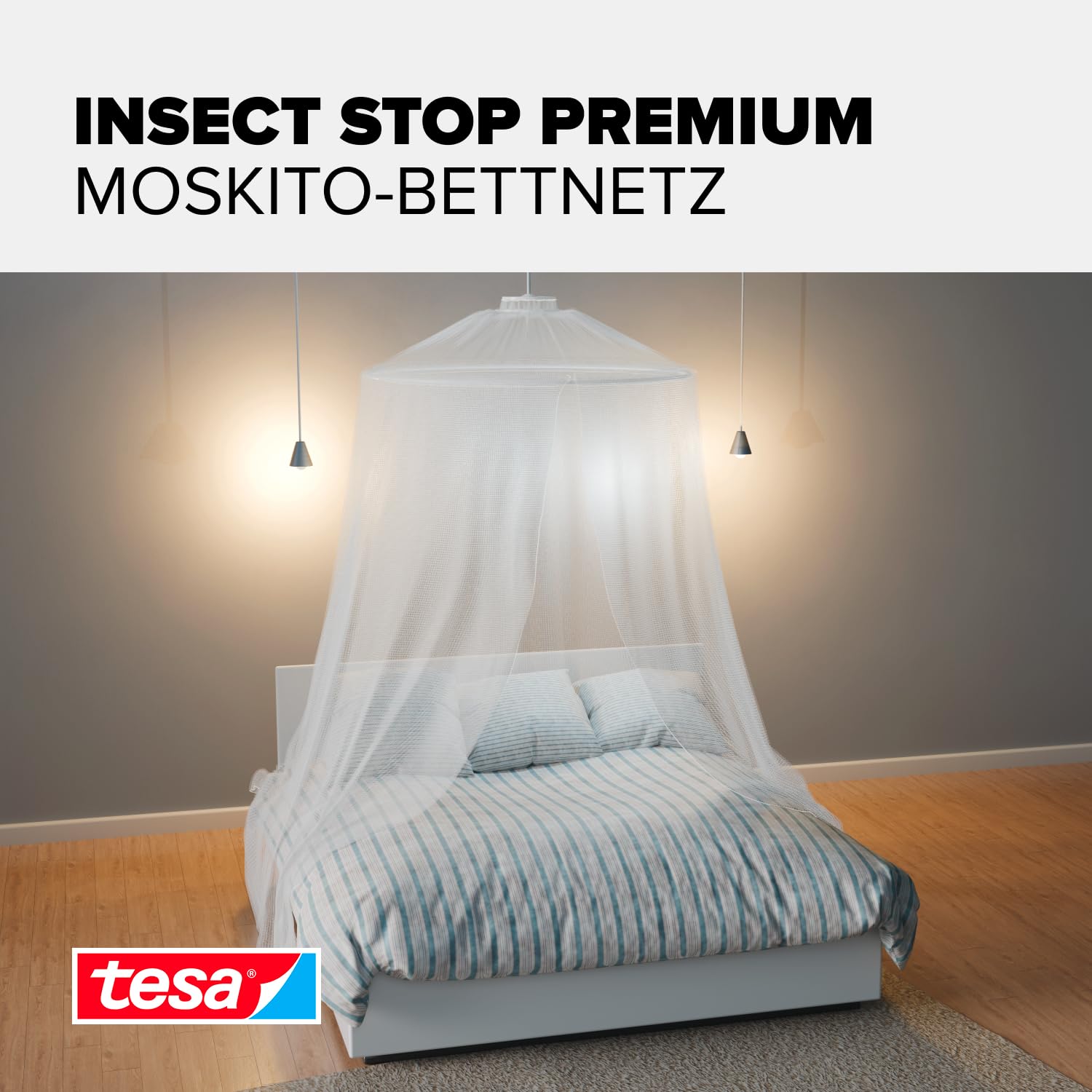 tesa-insect-stop-moskito-bettnetz-premium-betthimmel-12-5-m-x-2-5-m-wei image 3