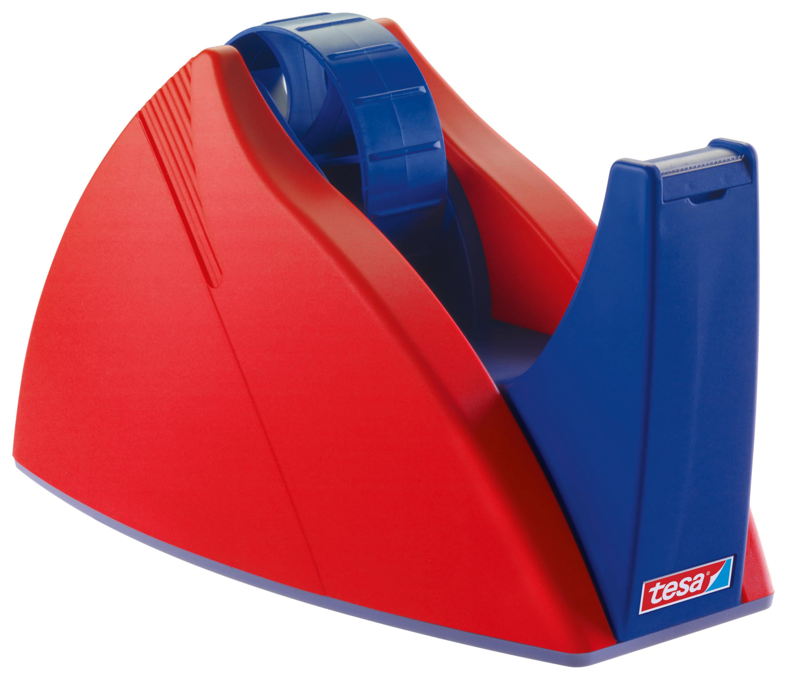 tesa-easy-cut-tischabroller-f-r-klebeband-bis-66-m-x-25-mm-rot-blau image 2