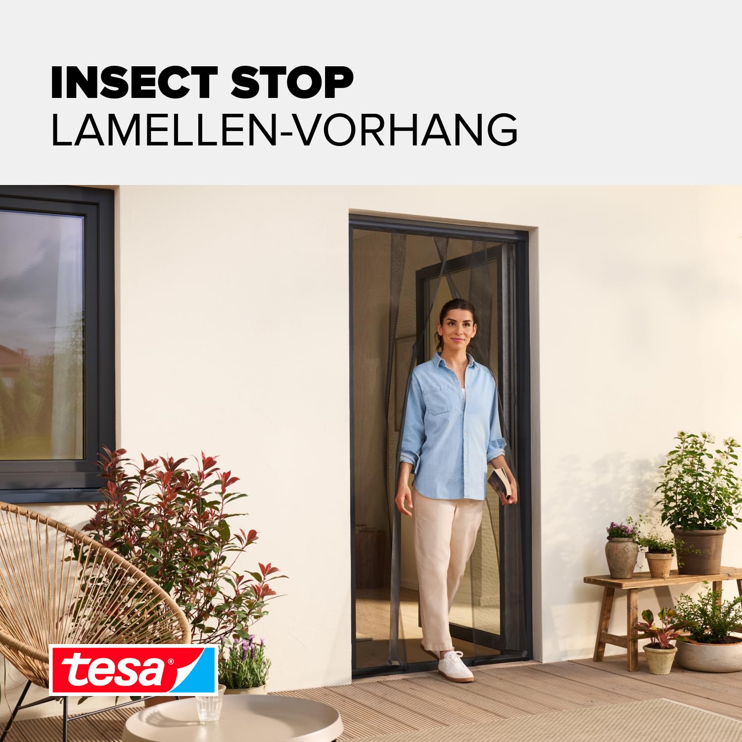 tesa-insect-stop-lamellen-vorhang-120-x-250cm-anthrazit-4-teilig image 4