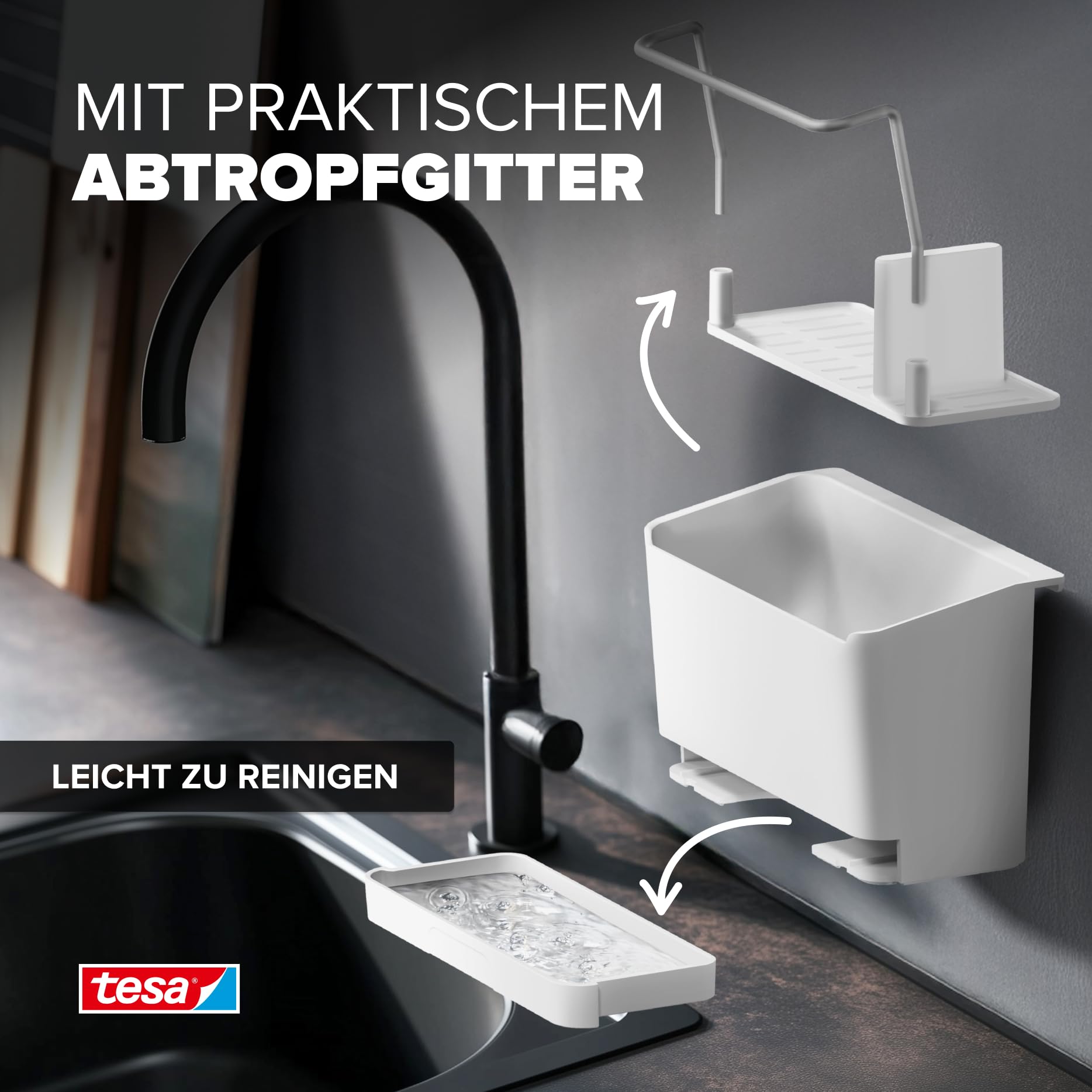 tesa-sp-lbecken-organizer-zum-kleben-ohne-bohren-wei-schmal-5-kg image 4