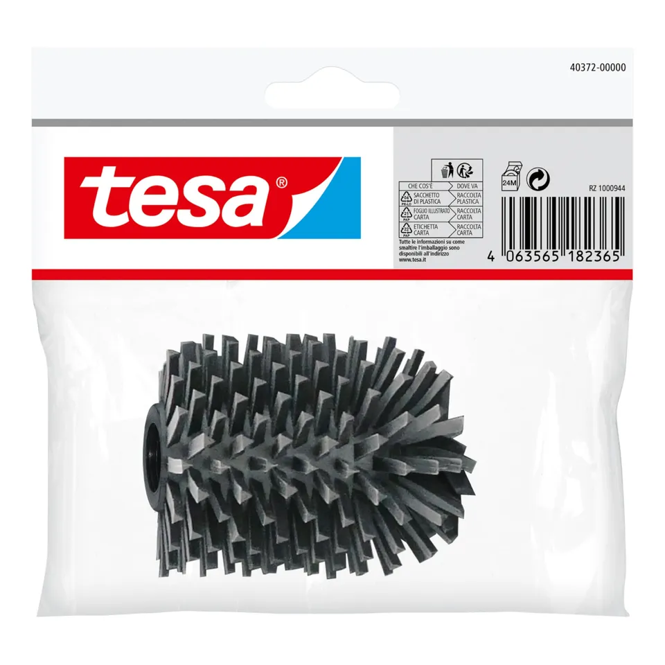 tesa-ersatz-toilettenb-rstenkopf-9-4-x-7-1-x-7-4-cm-dunkelgrau image 1