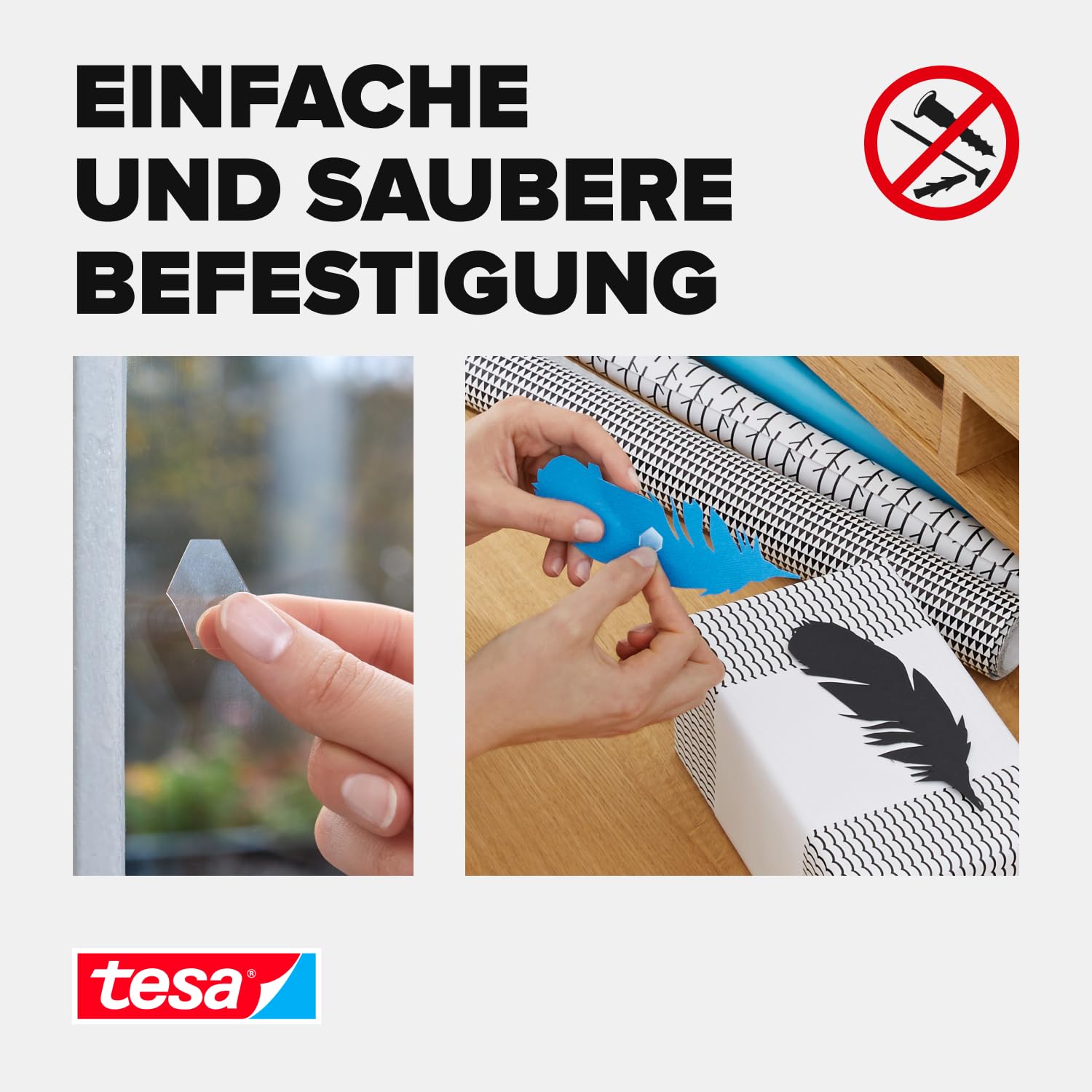 tesa-tack-doppelseitige-klebepads-transparent-72-stfcck-wiederverwendbar image 4