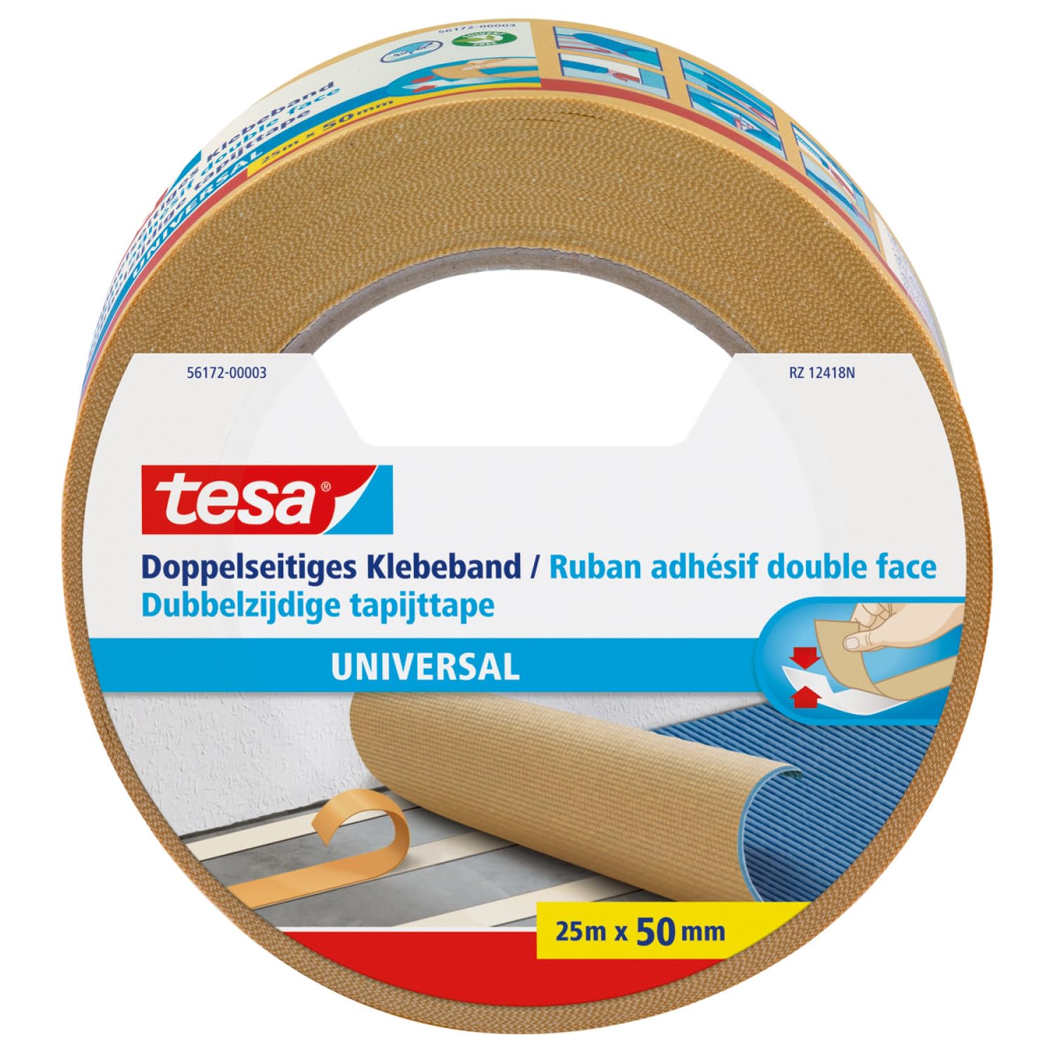 tesa-doppelseitiges-klebeband-universal-25-m-x-38-mm image 2
