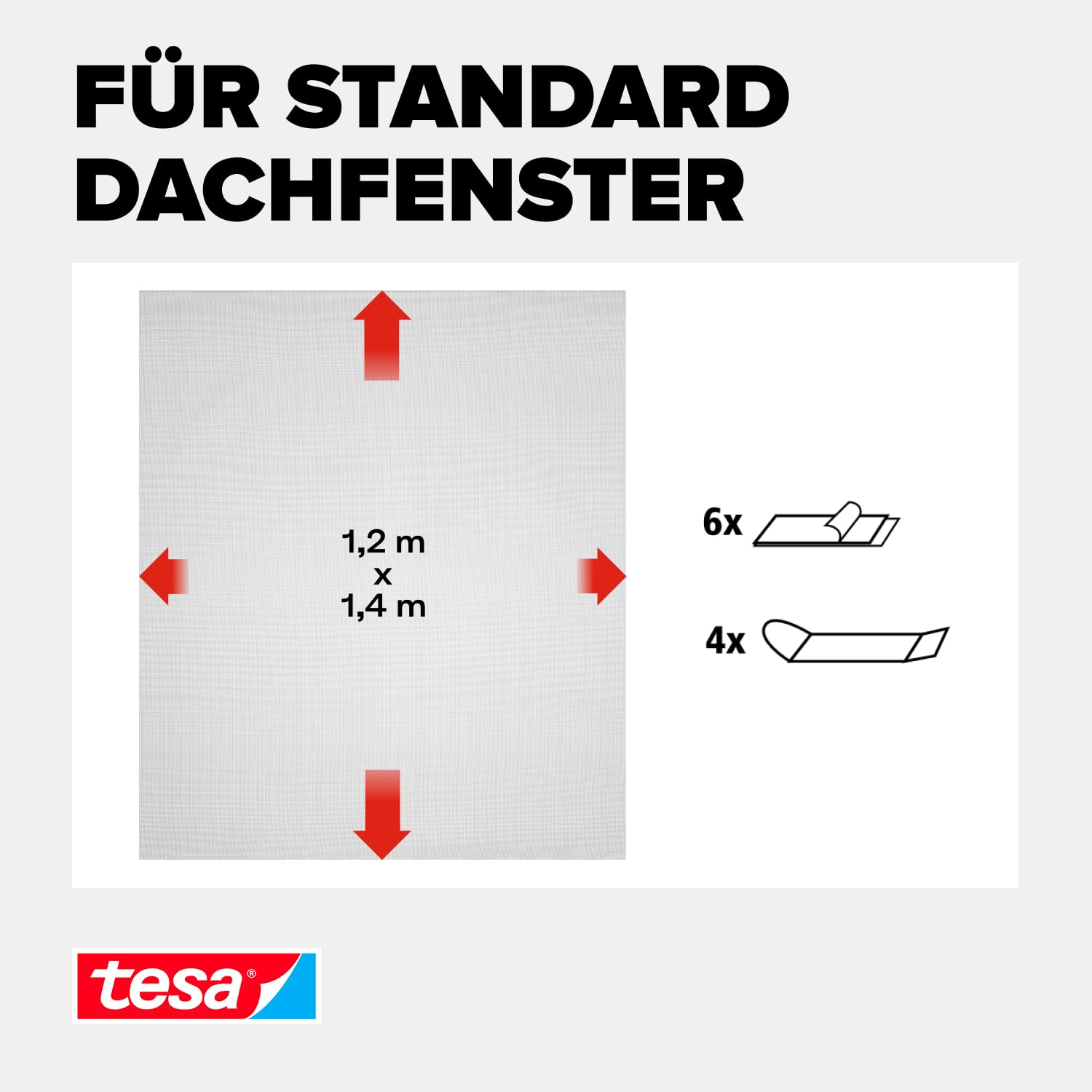 tesa-insect-stop-fliegengitter-f-r-dachfenster-premium-1-20-m-x-1-40-m-wei image 4
