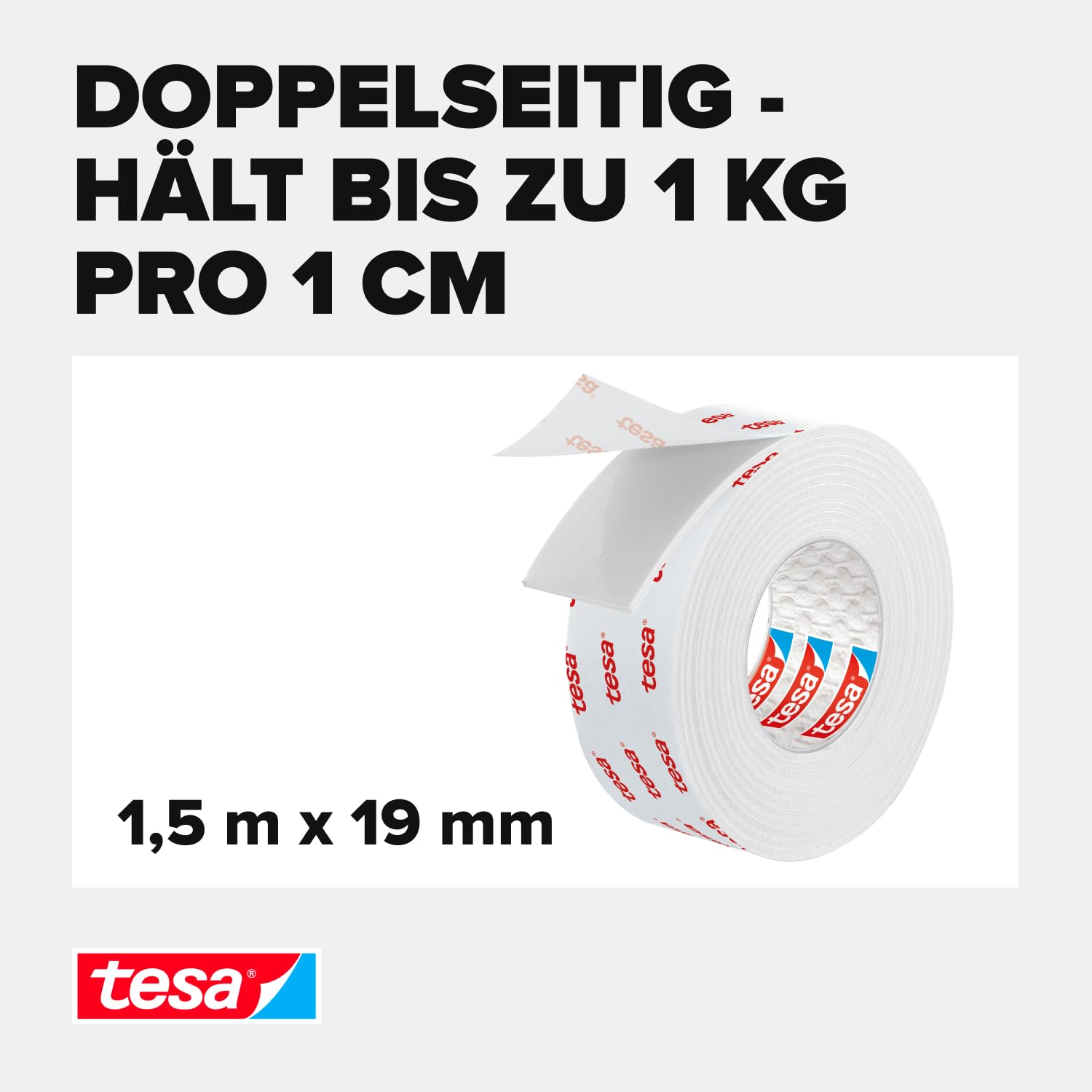 tesa-montageband-tapete-putz-doppelseitiges-klebeband-1-5-m-x-19-mm image 3