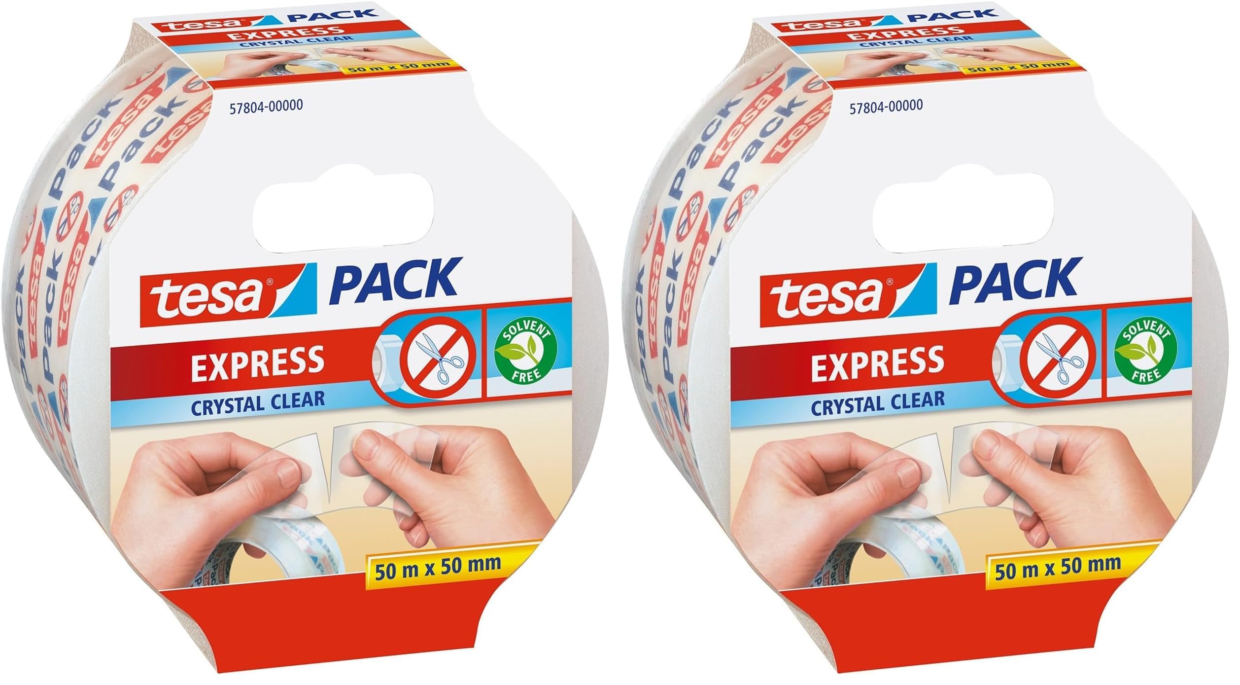 tesa-tesapack-express-crystal-clear-paketklebeband-50-m-x-50-mm-1-rolle image 8