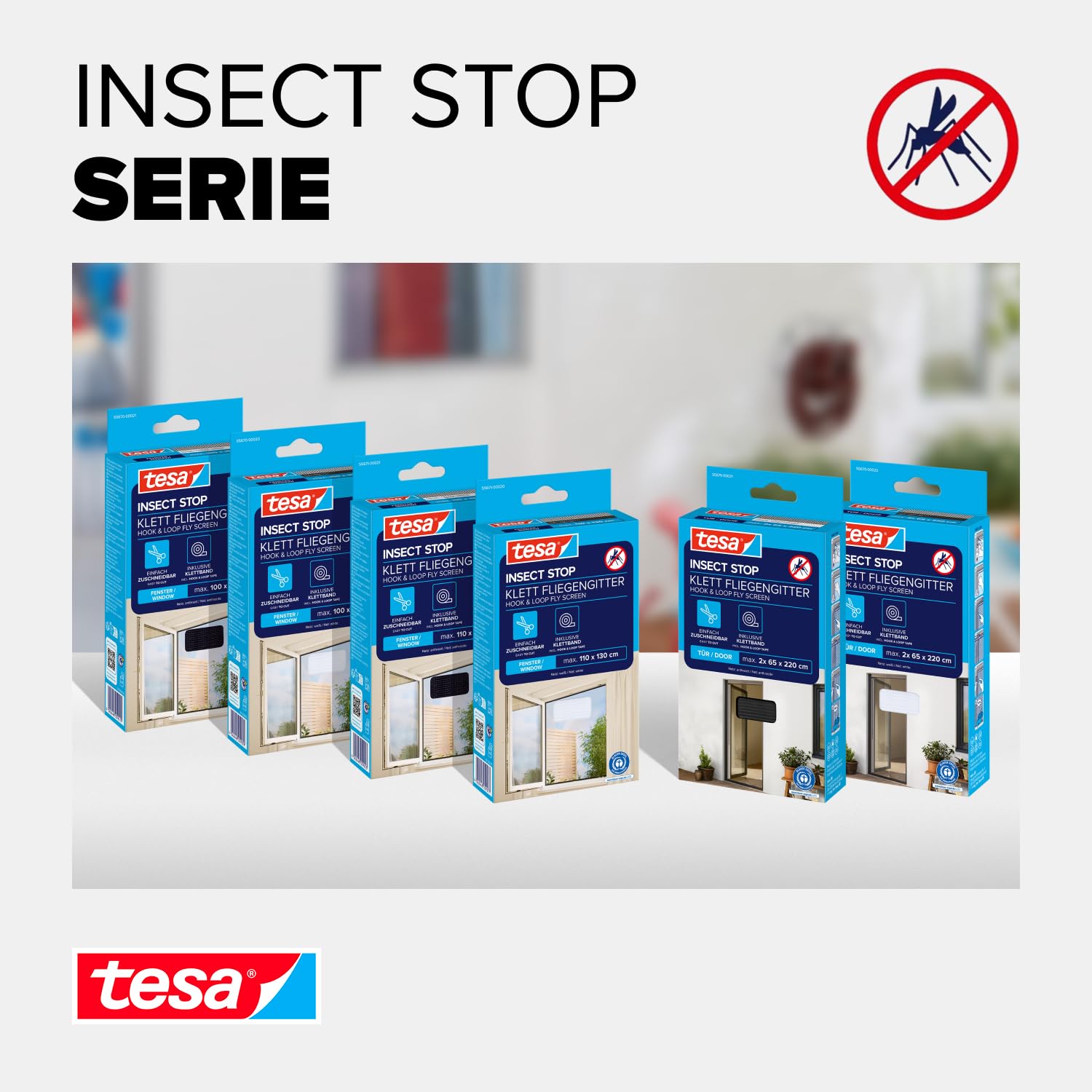 tesa-insect-stop-klett-fliegengitter-150-cm-x-180-cm-anthrazit image 8