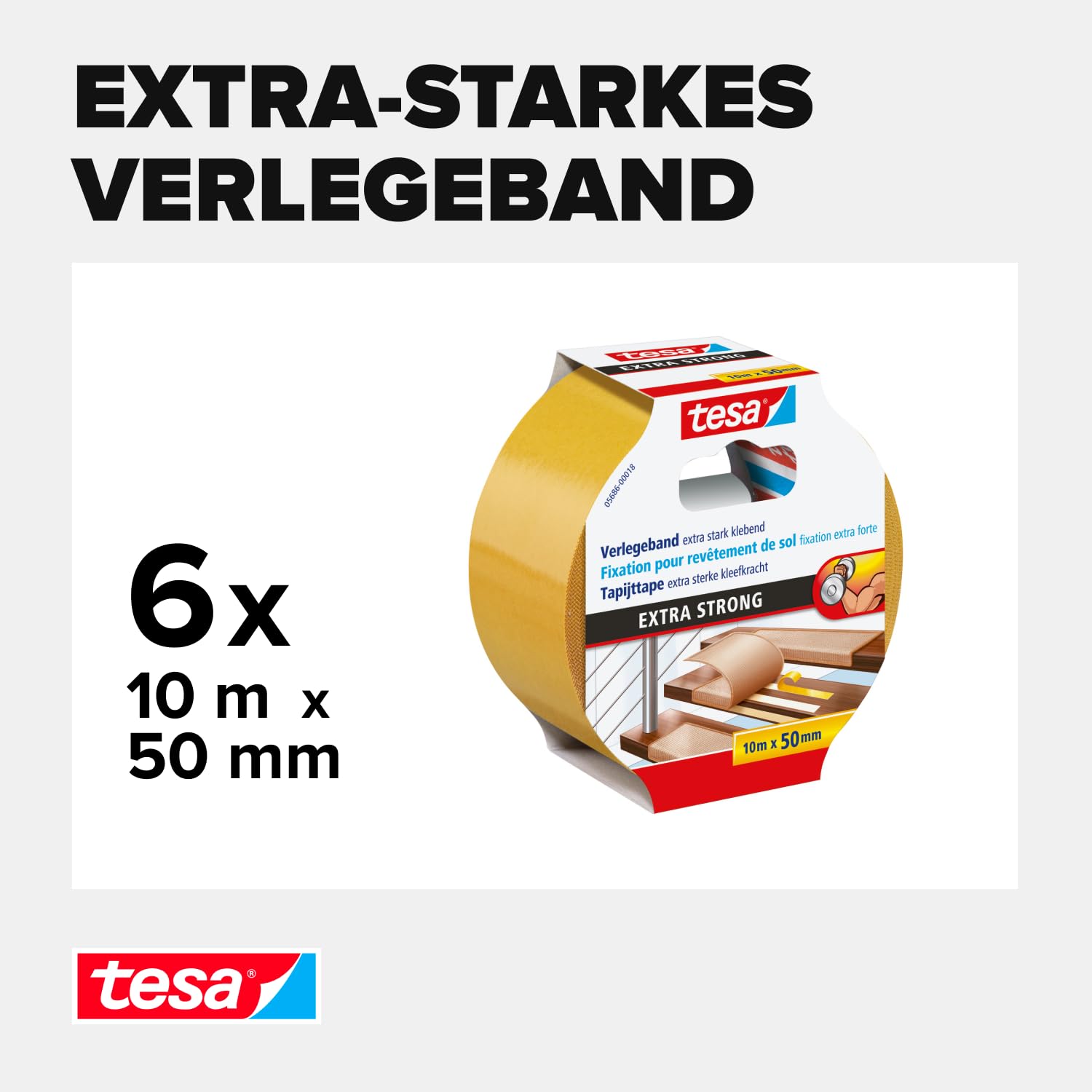 tesa-verlegeband-extra-stark-klebend-doppelseitiges-teppichband-10-m-x-50-mm-6er image 3