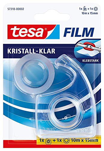 tesafilm-crystal-clear-klebeband-transparent-mit-abroller image 8