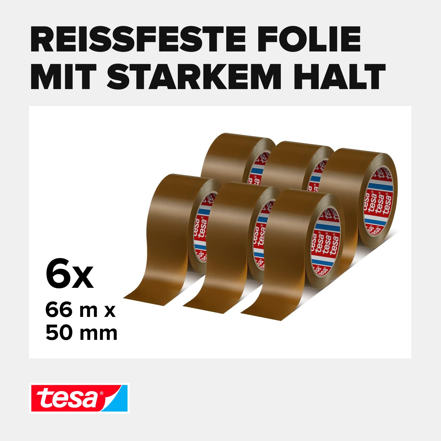 tesa-tesapack-4124-pvc-paketklebeband-braun-66-m-x-50-mm-6-rollen-profi-pack image 3