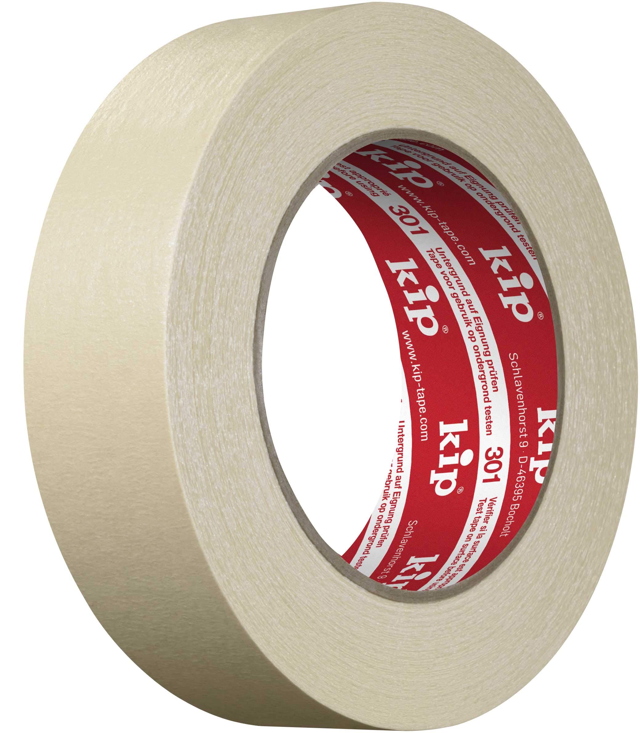 kip-tape-301-30-feinkrepp-malerkrepp-30-mm-x-50-m-professionelles-abdeckband image 1