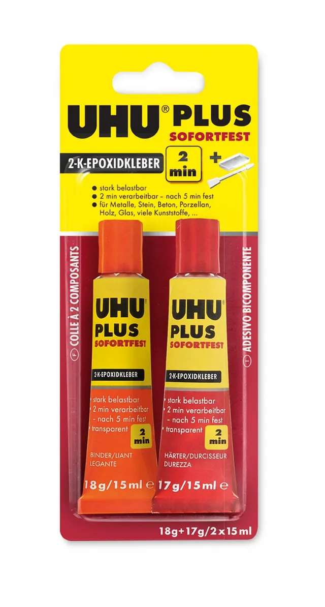 uhu-plus-sofortfest-2k-epoxidkleber-e28093-tube-binder-tube-he4rter image 1