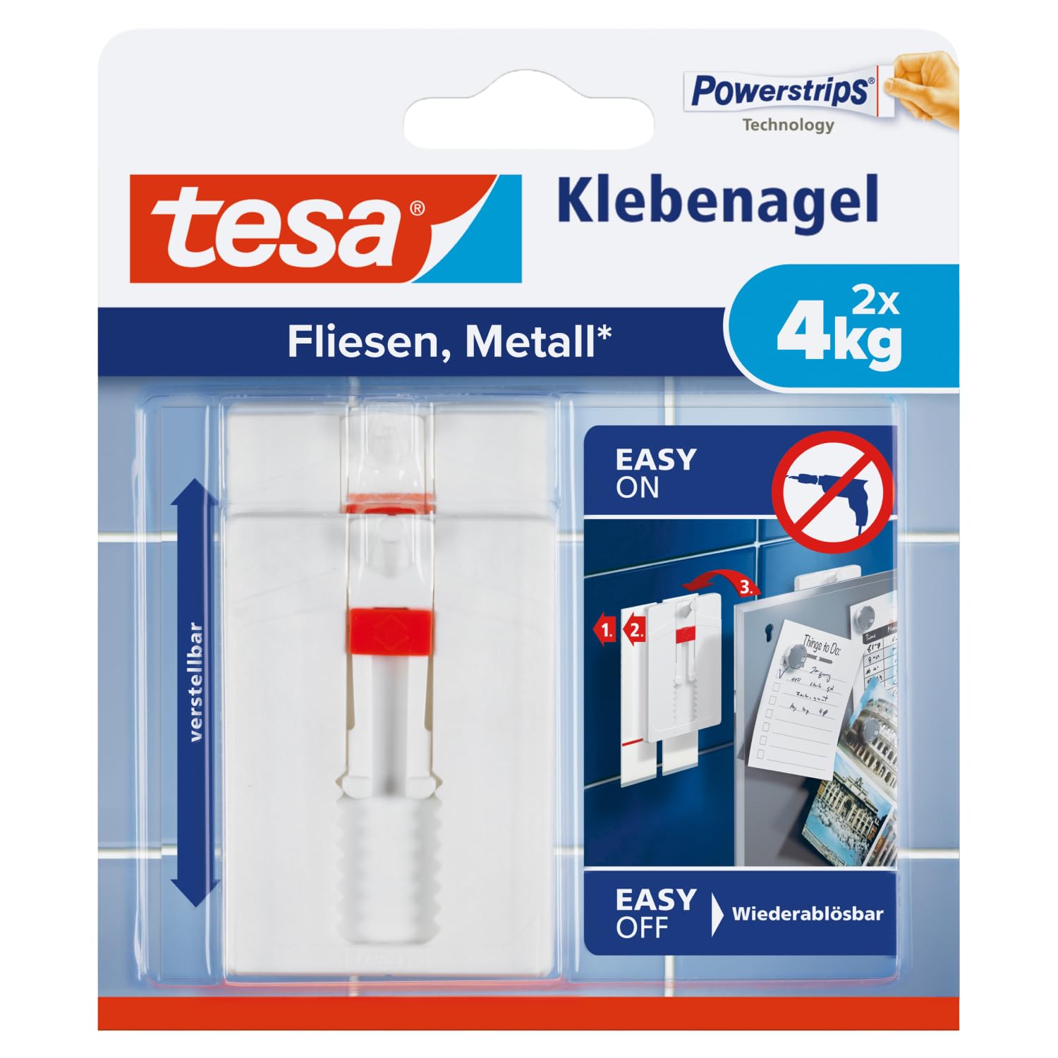 tesa-klebenagel-fliesen-metall-4-kg-2-st-ck-inkl-powerstrips image 1
