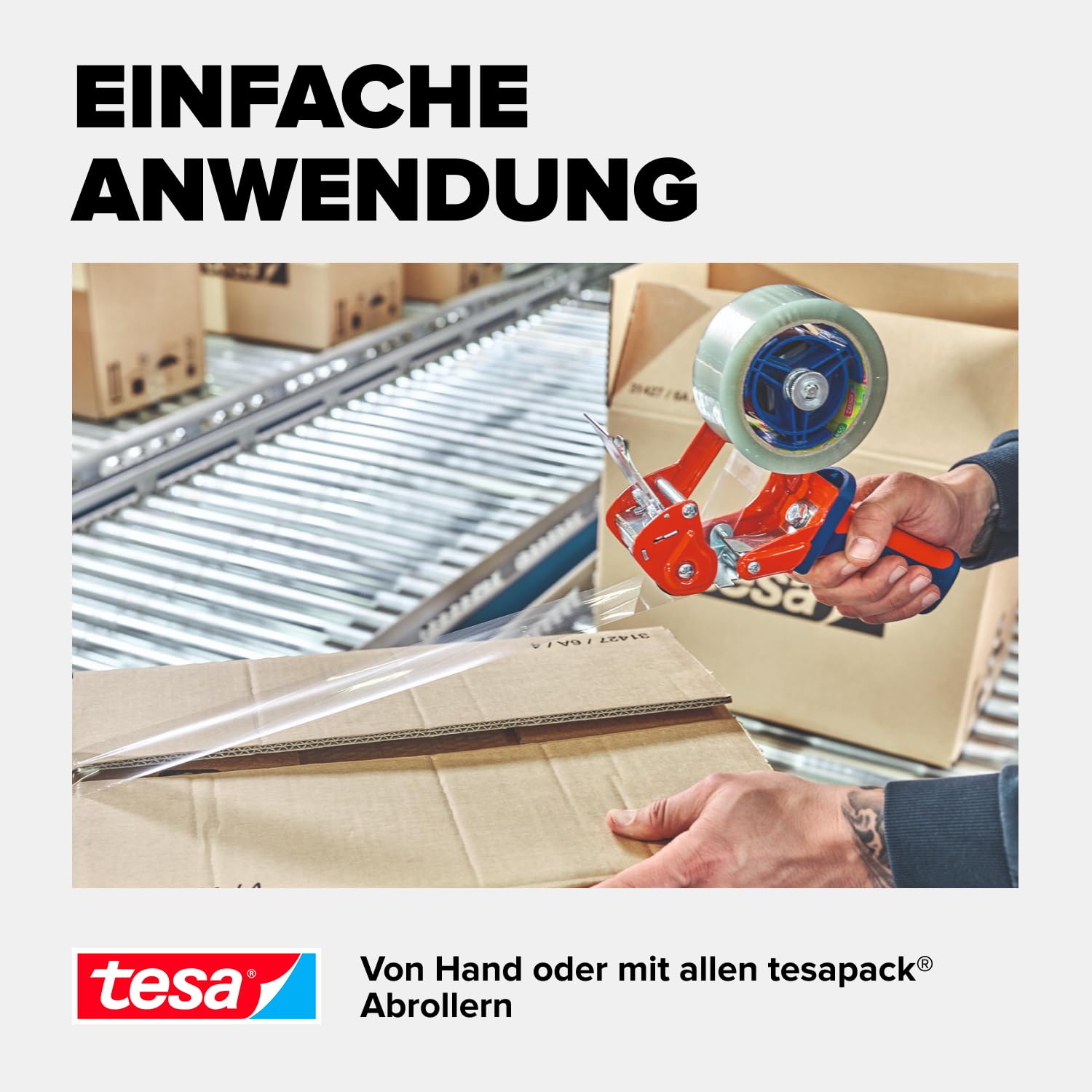 tesa-tesapack-ultra-strong-recycled-packband-66-m-x-50-mm-transparent image 5