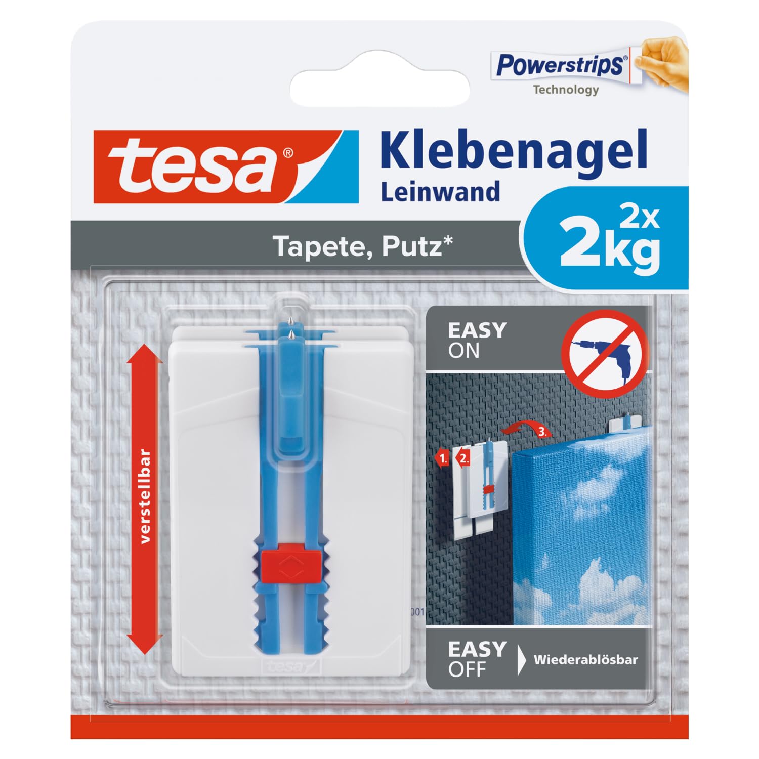 tesa-klebenagel-f-r-tapete-putz-1-kg-verstellbar-2-n-gel-mit-strips image 8