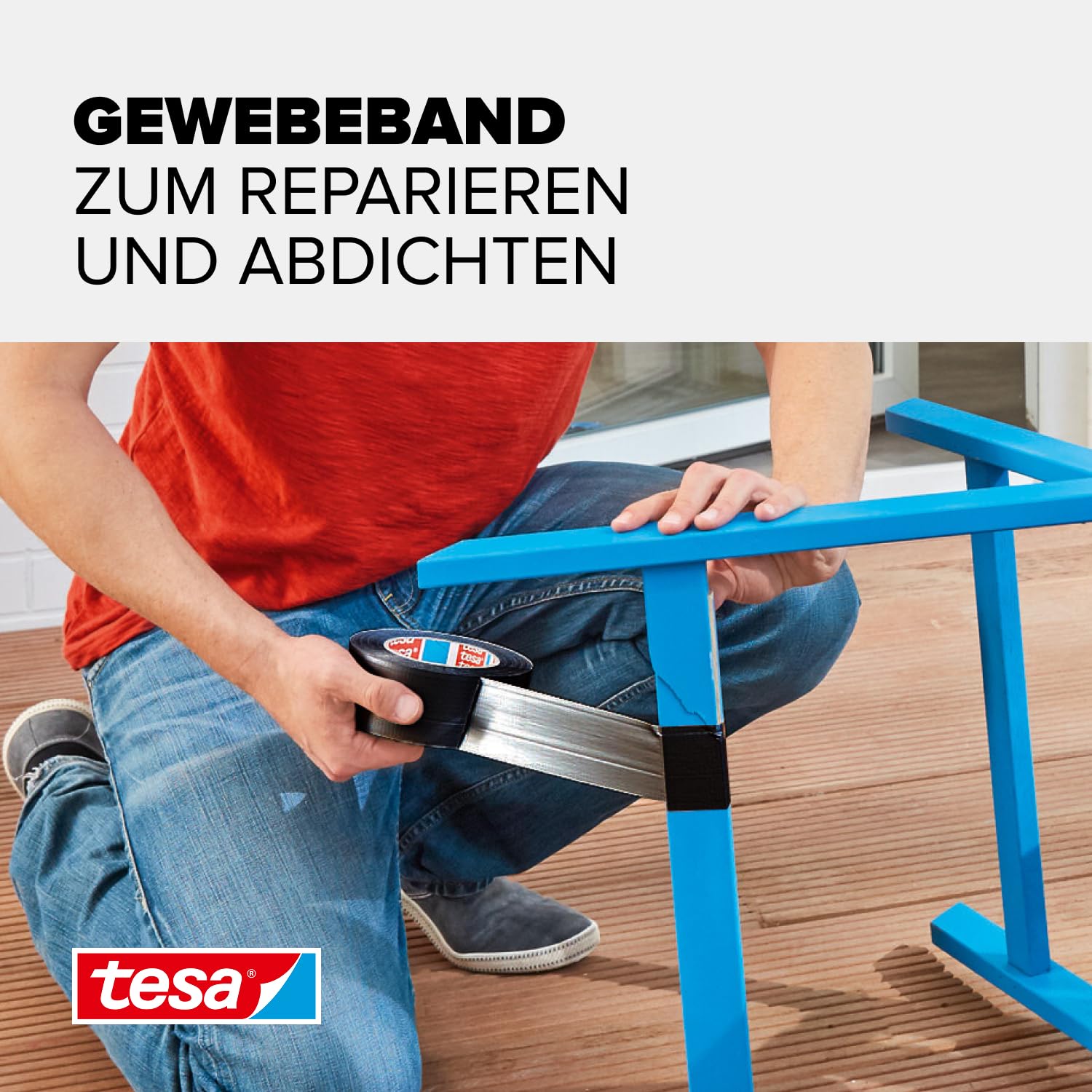tesa-extra-power-universal-gewebeband-50-m-x-50-mm-schwarz image 2