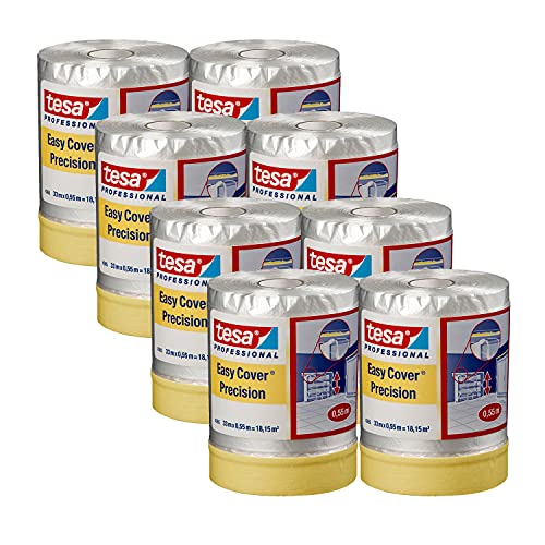 tesa-easy-cover-4365-pra4zision-malerband-mit-folie-8er-pack-33-m-x-0-55-m image 4