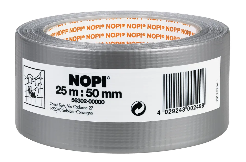 tesa-nopi-reparaturband-silber-25-m-x-50-mm-gewebeband image 1