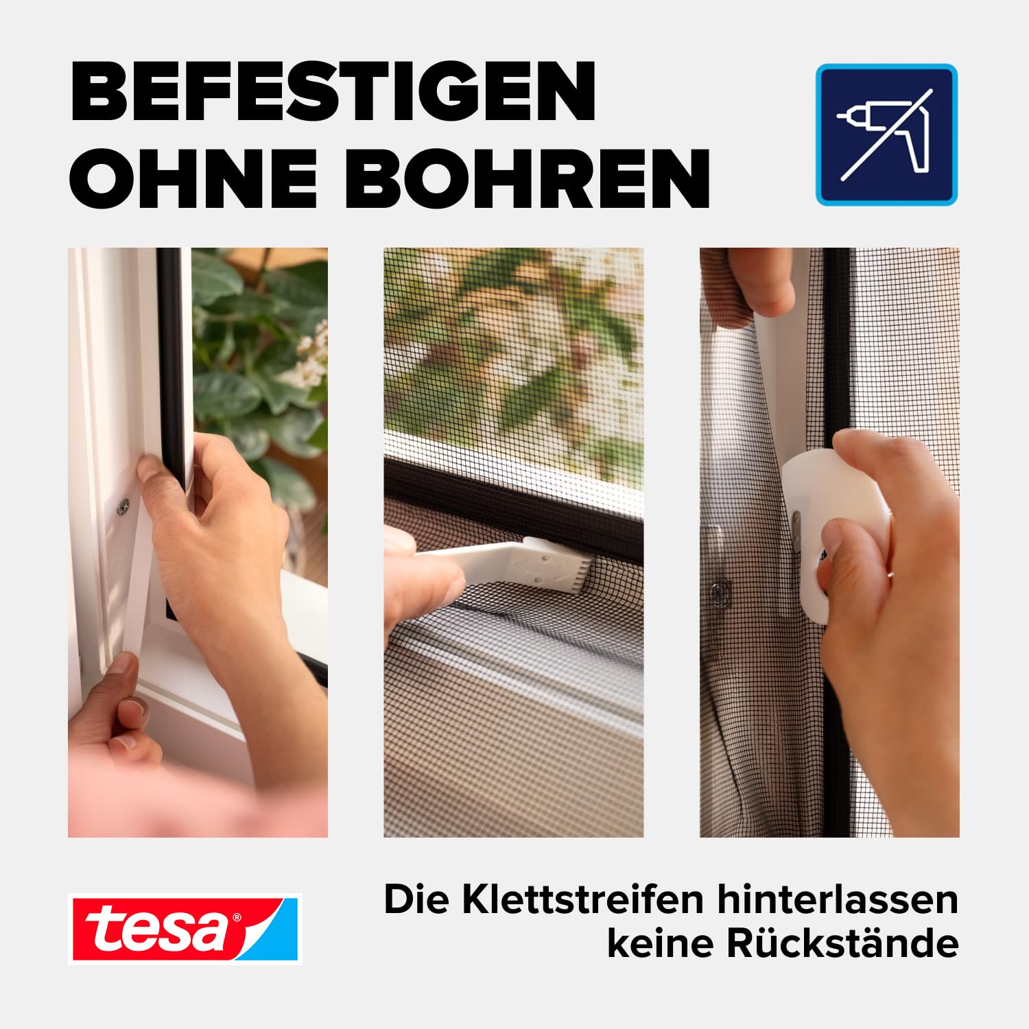 tesa-insect-stop-klett-fliegengitter-premium-130-cm-x-150-cm-anthrazit image 5