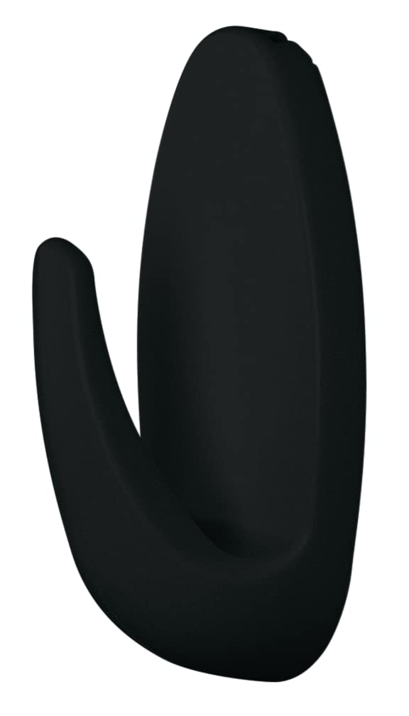 tesa-powerstrips-klebehaken-small-oval-schwarz-3er-pack-1-kg-ohne-bohren image 3