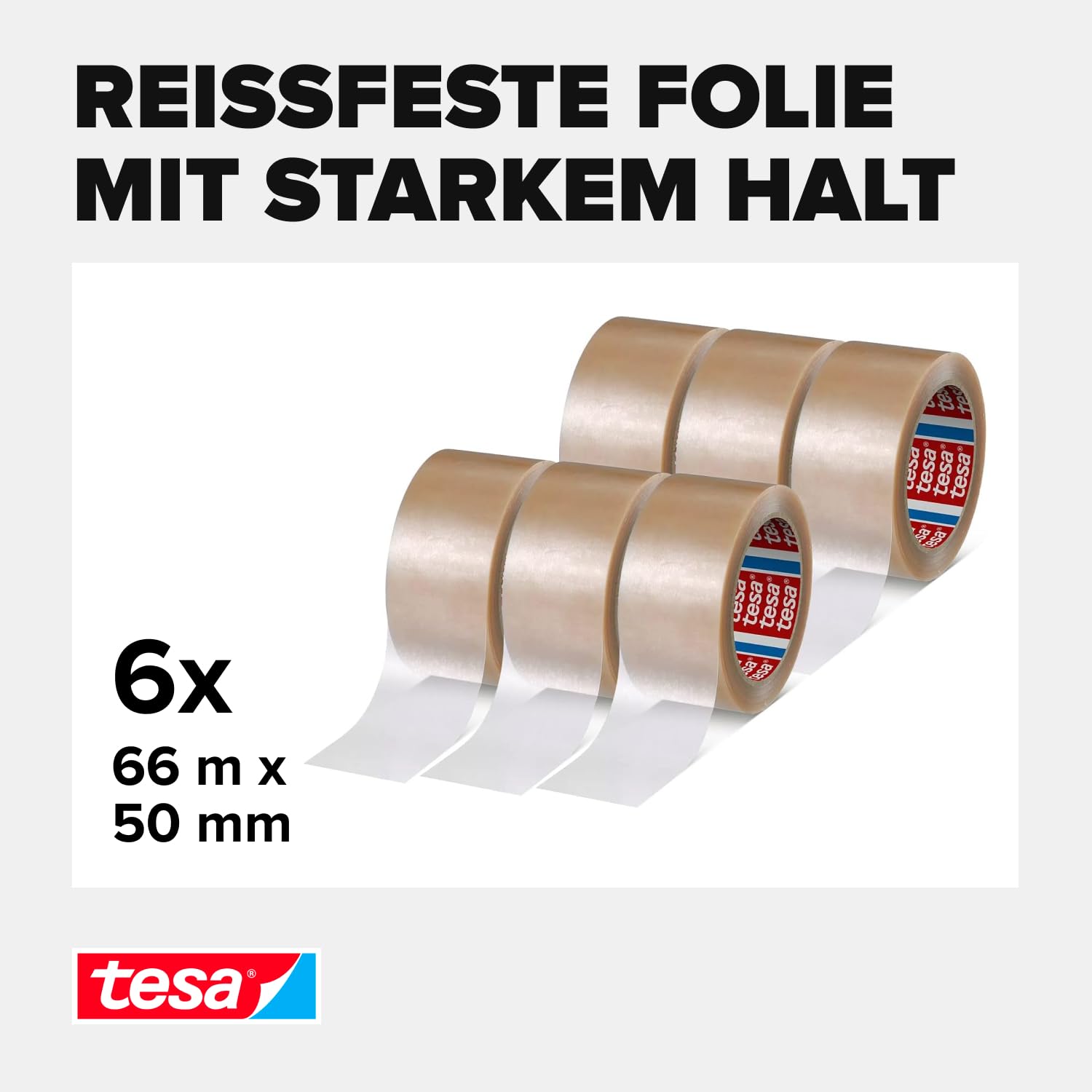 tesa-tesapack-4124-premium-pvc-paketklebeband-transparent-66-m-x-50-mm-6-rollen image 3