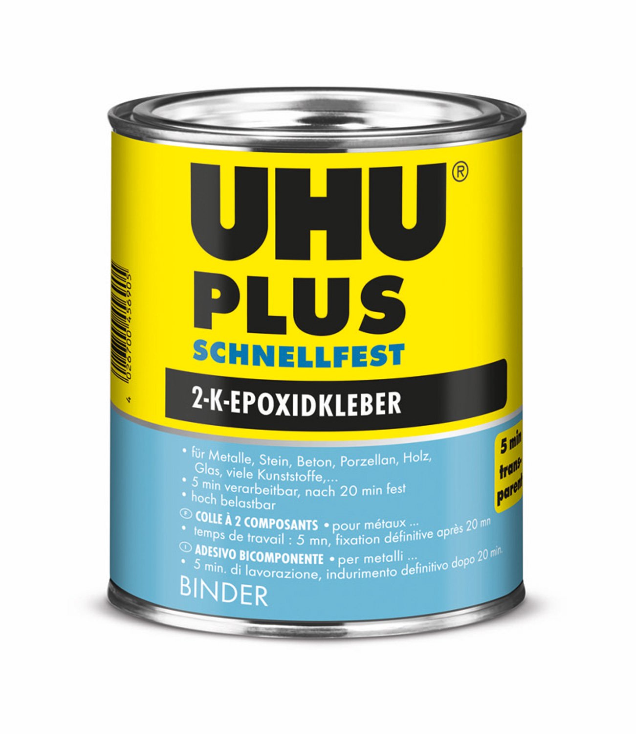 uhu-plus-schnellfest-2k-epoxidkleber-h-rter-dose-855-g image 4
