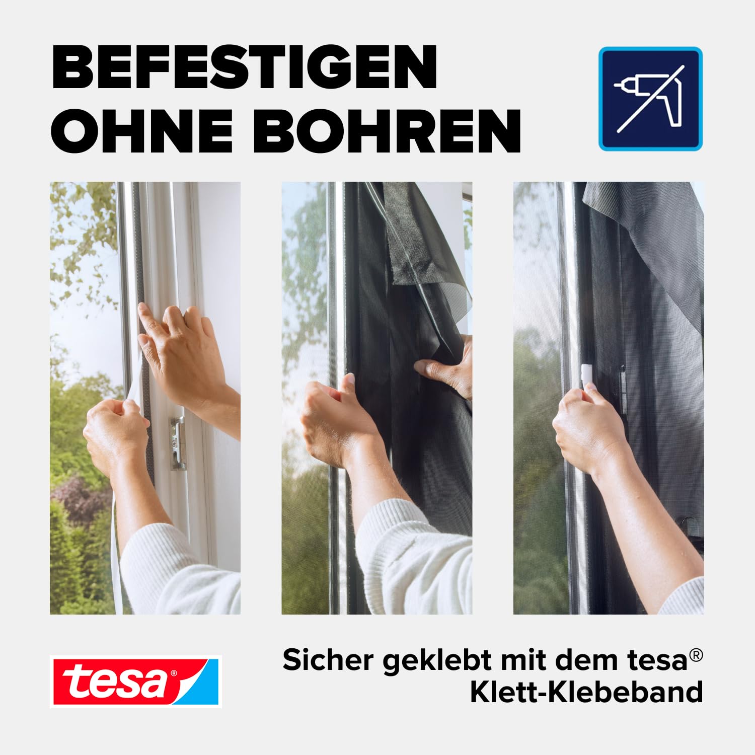 tesa-insect-stop-2-in-1-pollen-und-fliegengitter-premium-150-cm-x-180-cm-anthraz image 5