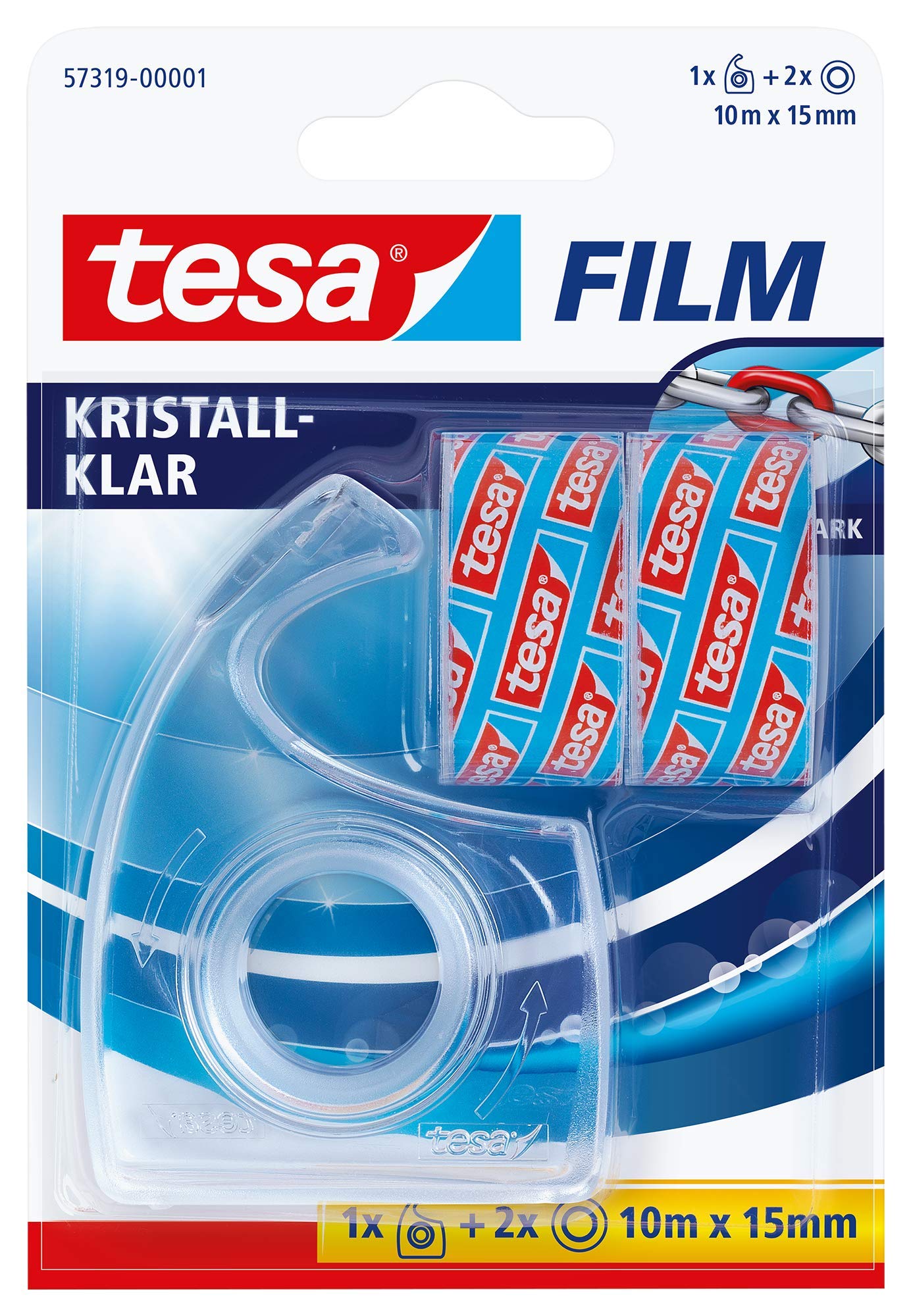 tesafilm-crystal-clear-klebeband-transparent-mit-abroller image 7