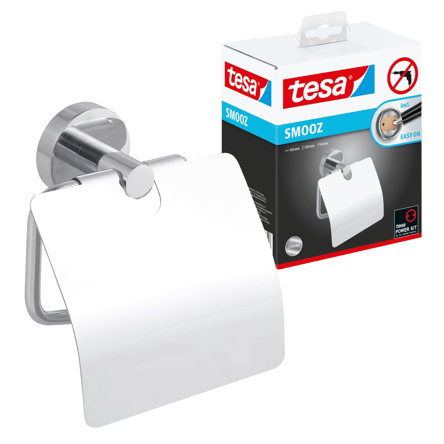 tesa-smooz-zahnputzbecher-mit-halterung-80-x-125-x-115-mm image 4