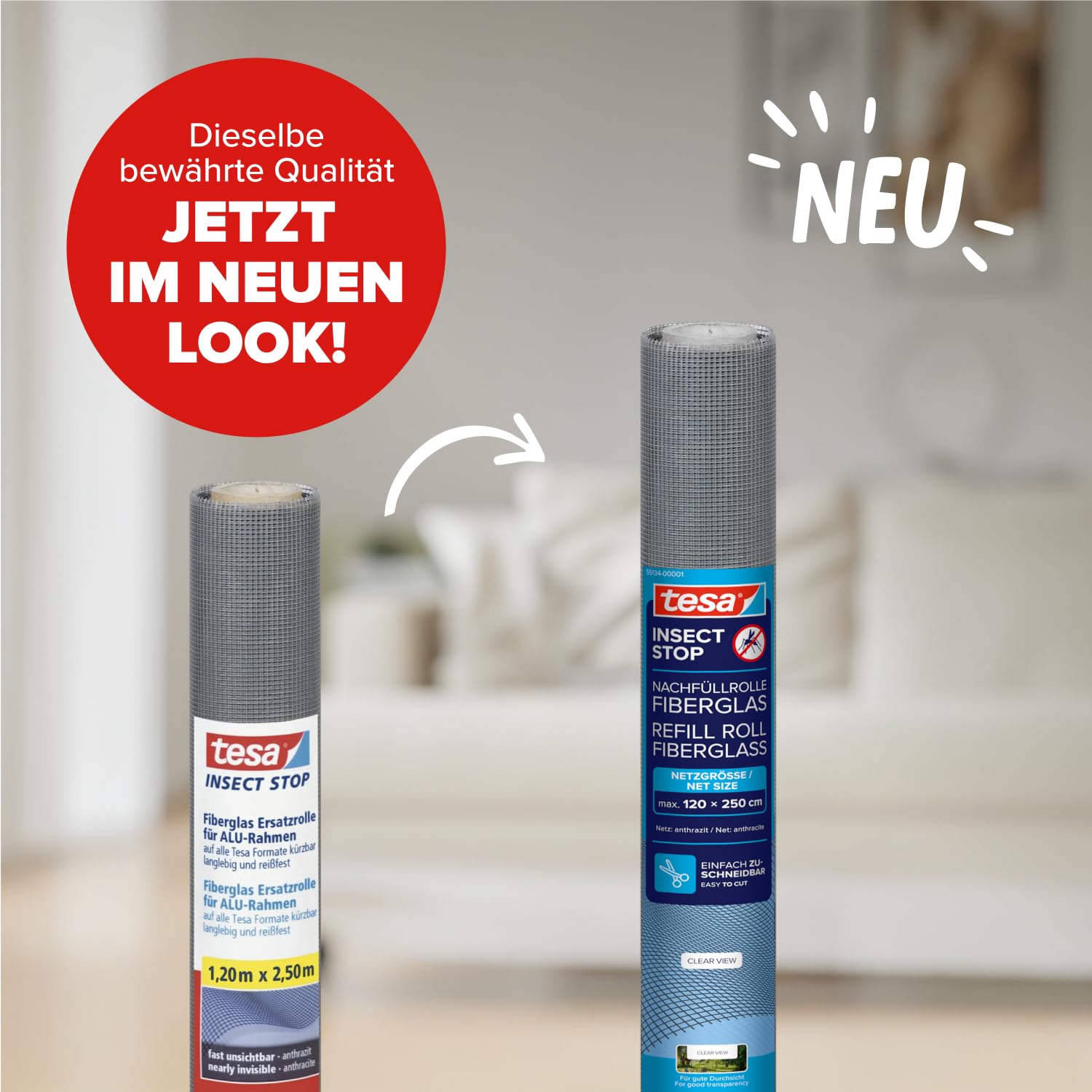 tesa-insect-stop-nachf-llrolle-fiberglas-120-cm-x-250-cm-anthrazit image 2