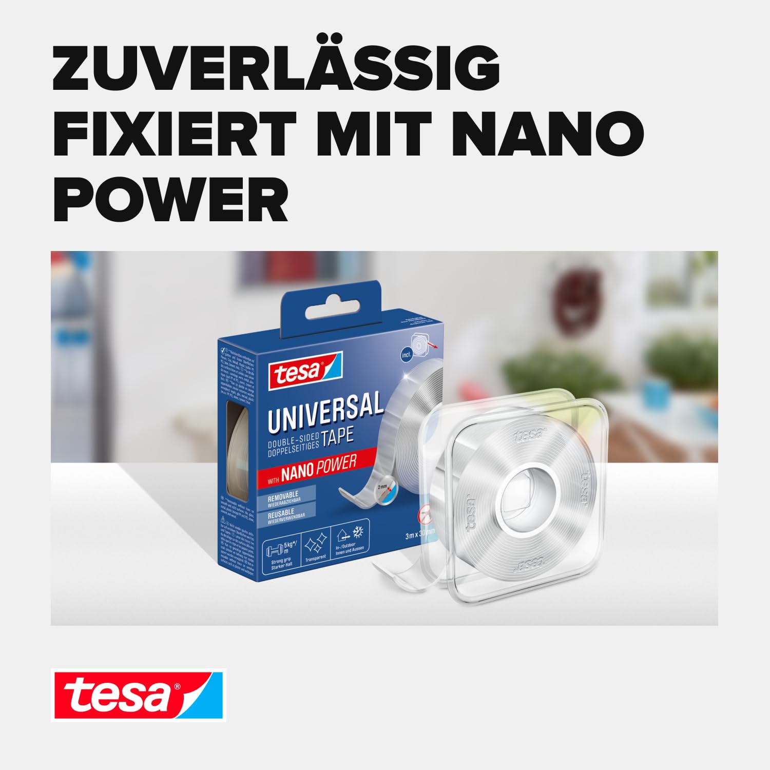 tesa-universal-nano-tape-transparentes-doppelseitiges-klebeband-3-m-x-30-mm image 7