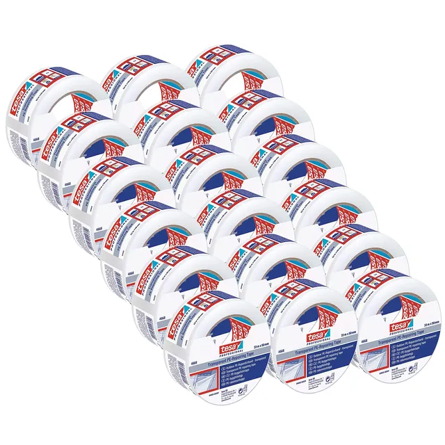 tesa-4668-folienreparaturband-33-m-x-50-mm-18er-pack image 1