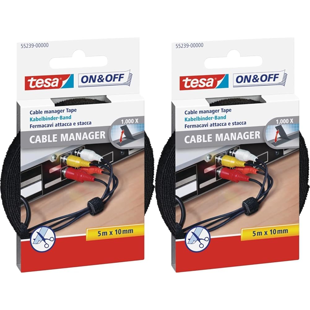 tesa-on-off-cable-manager-universal-klettband-10-mm-x-5-m image 8