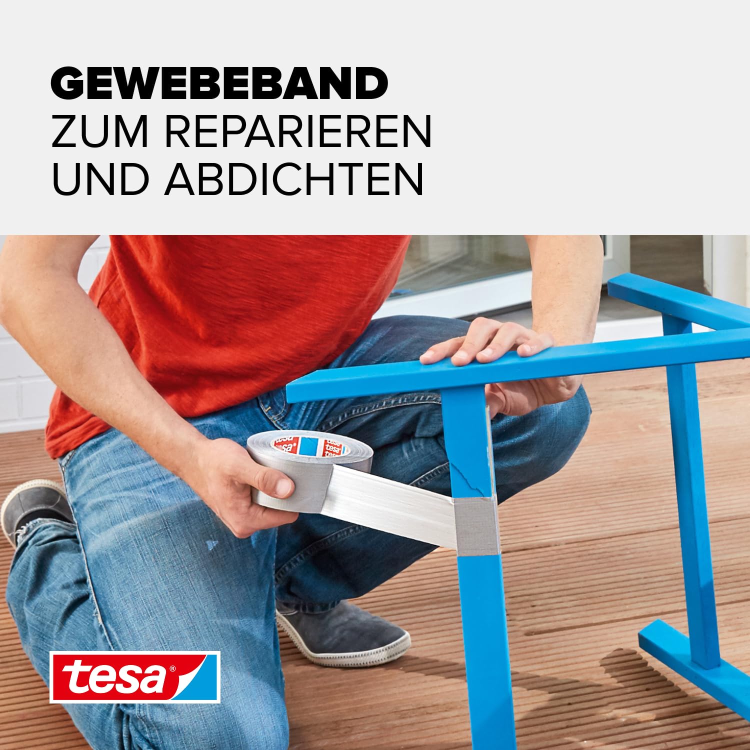 tesa-extra-power-universal-gewebeband-grau-30-m-x-50-mm image 2