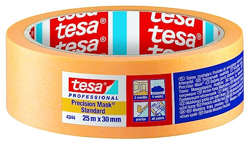 tesa-pr-zisionskrepp-4344-standard-orange-50-m-x-25-mm-6er-pack image 2