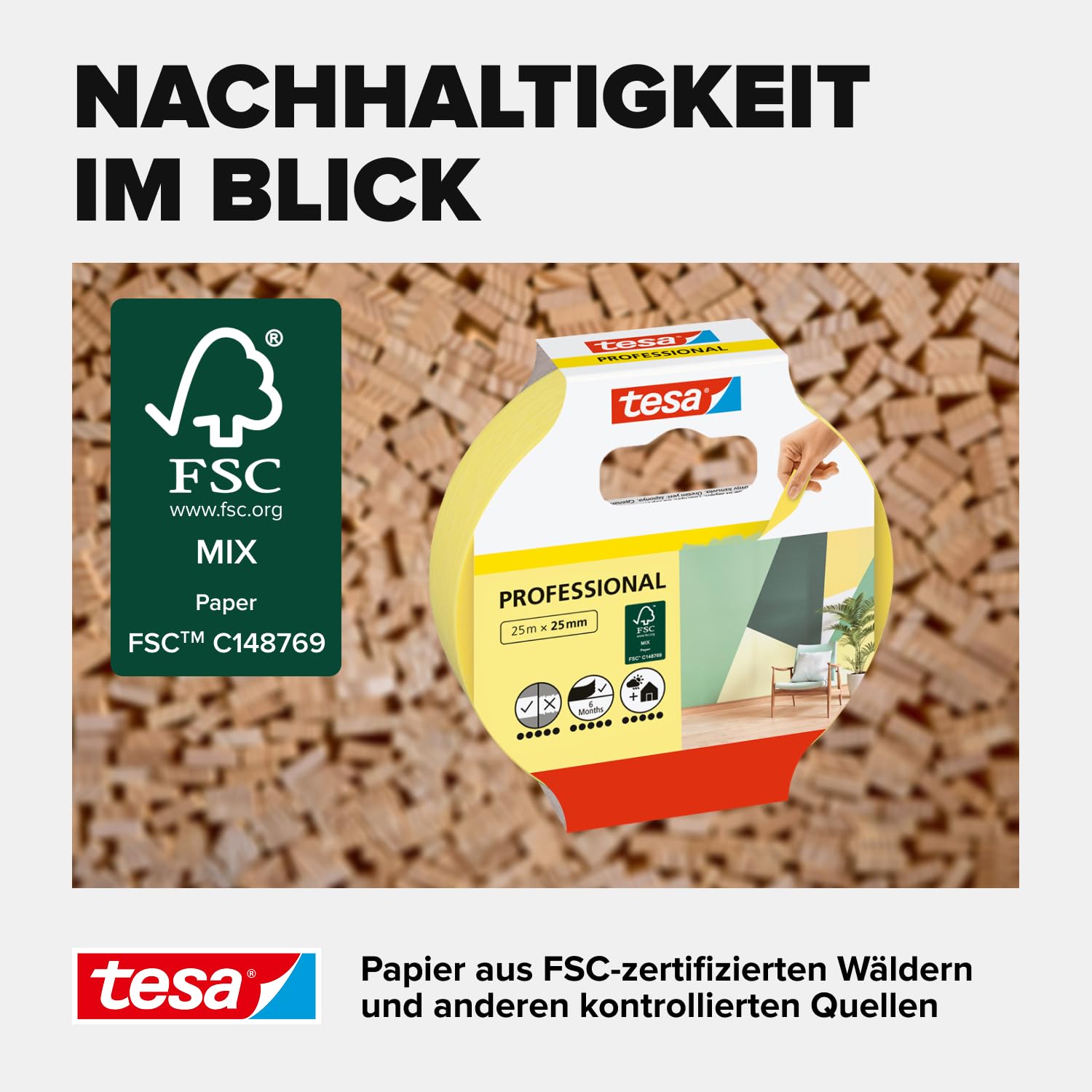tesa-malerband-professional-gelb-2er-pack-25-m-x-25-mm image 6