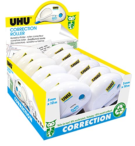 uhu-correction-roller-compact-korrekturroller-12-st-ck-10-m-x-5-mm-wei-deckend image 2