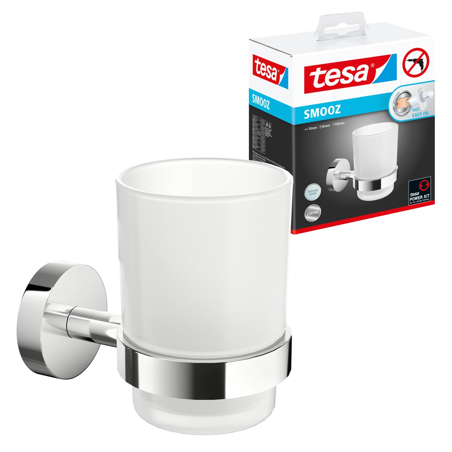 tesa-smooz-zahnputzbecher-mit-halterung-80-x-125-x-115-mm image 6