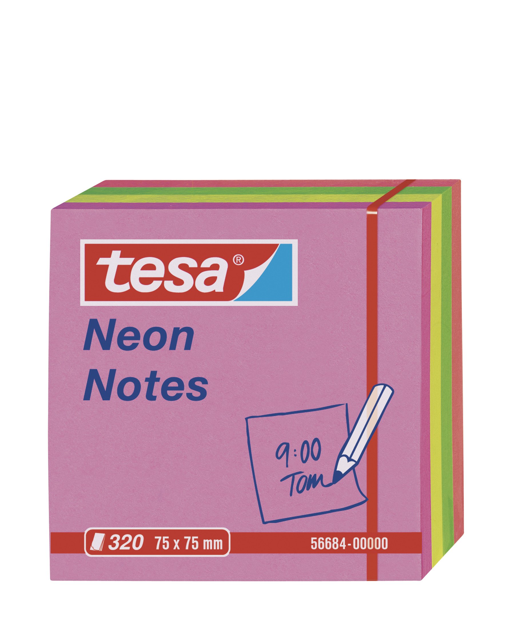 tesa-office-notes-haftnotizen-400-blatt-7-5-cm-x-7-5-cm-gelb image 2
