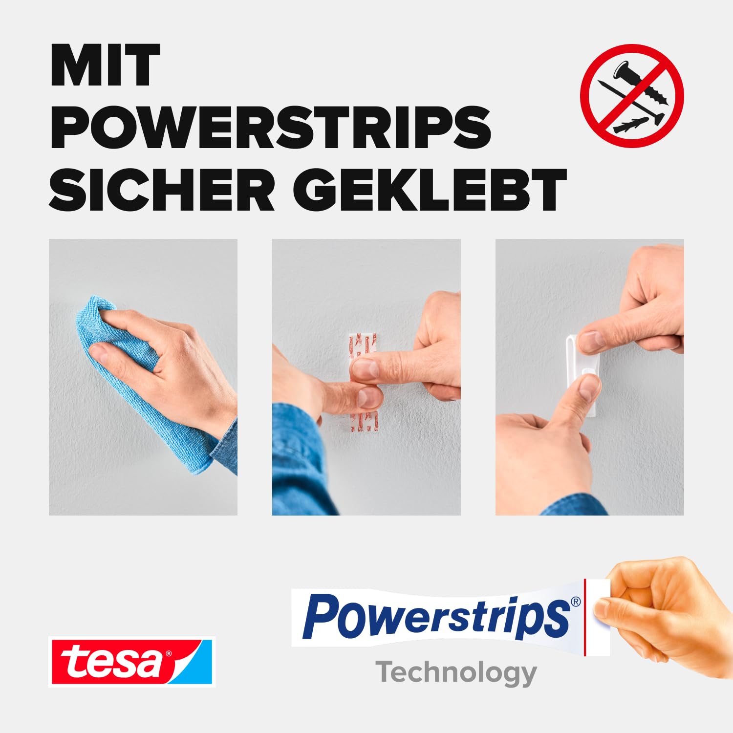 tesa-powerstrips-vario-gardinenhaken-selbstklebende-gardinenstangen-halterung-4- image 4