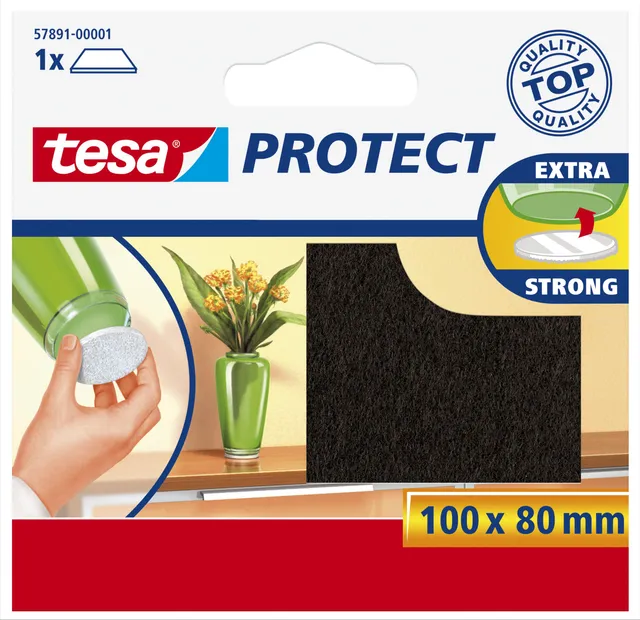tesa-protect-filzgleiter-100-x-80-mm-braun-m-belgleiter image 1